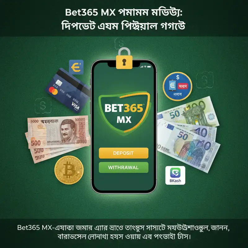 Bet365 MX পেমেন্ট পদ্ধতি ও লেনদেন গাইড